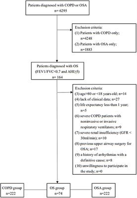 Prevalence of Cardiovascular Events and Their Risk Factors in Patients With Chronic Obstructive Pulmonary Disease and Obstructive Sleep Apnea Overlap Syndrome